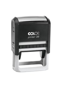 Resim Colop Prınter 38 Tarih Kaşe Tr Siyah Kasa Mavi/kırmızı Keçe - 33 x 56 MM 