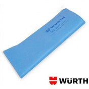 Resim Würth Sentetik Güderi Bez - 40X40 Cm - Mavi - 170 Gr Würth