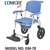 Resim Medikaltec Banyo Sandalyesi Tekerlekli 