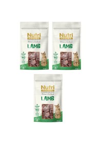 Resim Nutri Feline Lamb Kuzu Etli Tahılsız Kedi Ödülü 50 Gr. X 3 Adet 