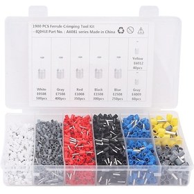 Resim A6081 1900 İn 1 İğne Şeklinde Tüp Soğuk Preslenmiş Terminal 