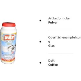Resim Puly Caff 950010 Kahve Yağı Temizleyici, 900 G 