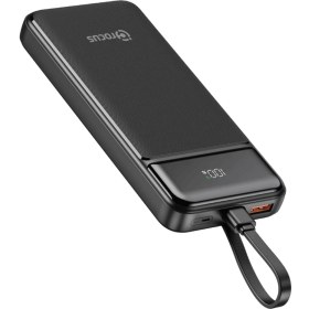 Resim Crocus Octopus 10.000 Mah 22.5W 3in1 Kablolu Siyah 