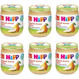 Resim Hipp Kavanoz Maması Organik Armut Püresi 125 gr 6 ADET 