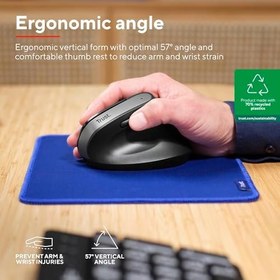 Resim Trust Bayo+ Ergonomik Kablosuz Mouse-Syh 