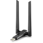Resim Skygo Usb Wıfı Adaptor Ac600 2.4Ghz&5Ghz Rtl8811Cu Wifi5 Siyah UAC21D 