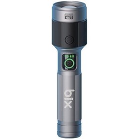 Resim Bix BX2101FL 30W LED 690 M 1450 Lümen Güç Göstergeli Zoom Özellikli Uzun Menzilli Şarjlı El Feneri 