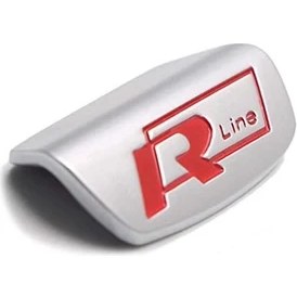Resim R-Line Direksiyon Logosu-Kırmızı / DIKA02 