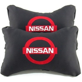 Resim Nissan Deri Boyun Yastığı 2 li 