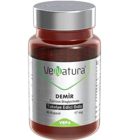 Resim Venatura Demir Bisglisinat 17Mg 90 Kapsül 