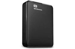 Resim WD 1TB 2.5 USB 3.0 Harici Harddisk Siyah WDBUZG0010BBK Temel Depolama Menşei Çin 