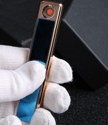 Resim Silvio Monetti Mavi Şarjlı Usb Çakmak Smc401r001 