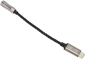 Resim Shanrya Kulaklık Amplifikatörü, 15 cm/5,9 inç 384 KHz/32 bit Düşük Güç Tipi C ila 3,5 mm Kulaklık Amplifikatör Adaptörü PC için siyah 