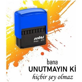 Resim Bana Unutmayın Ki Hiçbir Şey Olmaz Özel Tasarım Siyah Kaşe Diğer 