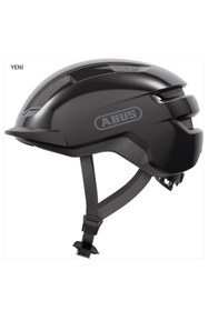 Resim EMİNMOTOR PURL-Y Yetişkin Şehir Elektrikli Bisiklet Kaskı - Shiny Black 