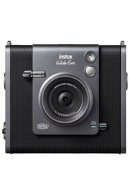 Resim Instax Wide Evo Siyah Şipşak Anında Baskı ve Yazıcı Özellikli Hybrid Fotoğraf Makinesi 