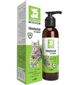 Resim 200ml Kedi İçin Omega 3-6-9 Somon Yağı, Doğal Besin Takviyesi 
