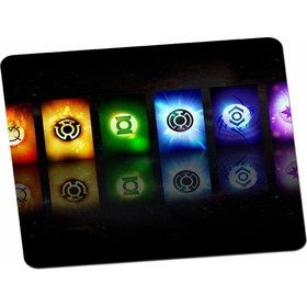 Resim Panorama Ajans The Lantern Corps Dc Kahramanlar Sembol Mouse Pad 