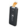 Resim İxtech PB022 10.000 mAh PD 20W + QC 3.0 Dahili Type-C ve Lightning Kablolu Taşınabilir Şarj Aleti 