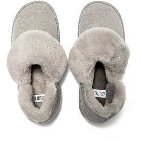 Resim Martha Kadın Peluş Ev Botu Gri 37/41 Gri 