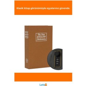 Resim Akıllı Durak Şifreli Kitap Kasa 