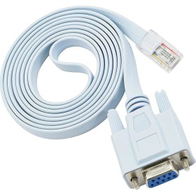 Resim Aogo RJ45 - Db9 Rollover Konsol Kablosu, RJ45 Erkek - RS232 Dişi Cisco Kablo RJ45 Erkek Cat5 Ethernet Lan 