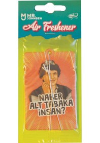 Resim Naber Alt Tabaka İnsan Tasarımlı Komik Dekoratif Araç Kokusu Ve Aksesuarı - Ekolmaks 