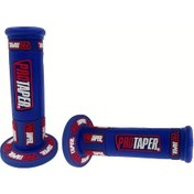 Resim Dream011 Yeni Motosiklet Mavi Universal Dayanıklı Kaymaz Rubber Grip Set 