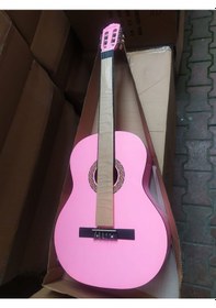 Resim Tam Boy 4/4 Başlangıç Düzeyi Karma Marka Klasik Gitar-Kılıf-Pena 