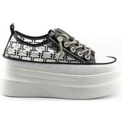 Resim Sıyah Sneaker Günlük Kadın 23y345-9 Sy Guja Siyah 