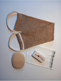 Resim Doğal Keten Kese Seti 4'lü 