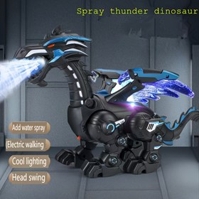 Resim Jet Dinozor Yürüyen Jet Işık Şovu Ejderha Sesli ve Işıklı Jet Dinozor 