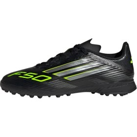 Resim adidas JH7725 F50 LEAGUE TF Siyah Erkek Halı Saha Ayakkabısı 