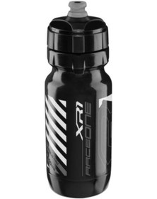 Resim Raceone X1 Siyah-Gümüş 600ml Bisiklet Suluk Matara Siyah 