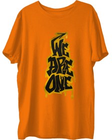 Resim TOP GLORY Weareone2 Baskılı Penye Boks Sporcu T-shirt 
