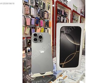 Resim Apple iPhone 16 Pro İkinci El TR | 256 GB | Natürel Titanyum 