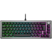 Resim Cooler Master Ck720 Siyah Rgb Hot Swap %65 Kailh Box White Switch Mekanik Kablolu Gaming Klavye 