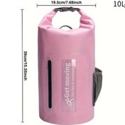 Resim Elmpaly Açık Pembe 10l Hafif Su Geçirmez Seyahat Bavulu Plaj Spor Outdoor Açık Pembe 