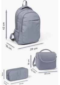 Resim Coral High Kids Mor 3 Lü Okul Çanta Seti Set0114397 
