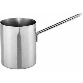 Resim Tantitoni Paslanmaz Çelik Çift Ağızlı Silindir Cezve 500ml 