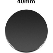 Resim GongtuShop 1 Adet 40MM Tarzı Telefon Kılıfı Mıknatıs Etiket Metal Plaka Disk Mıknatıs Araç Telefonu Tutacağı Demir Sac Etiket Mobil Mıknatıs Tutucu Standı Aksesuarları (Yurt Dışından) 