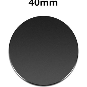 Resim GongtuShop 1 Adet 40MM Tarzı Telefon Kılıfı Mıknatıs Etiket Metal Plaka Disk Mıknatıs Araç Telefonu Tutacağı Demir Sac Etiket Mobil Mıknatıs Tutucu Standı Aksesuarları (Yurt Dışından) 