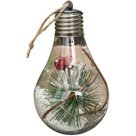 Resim Konesam Led Işıklı Pet Noel Topu, Ev Ofis Dekorasyonu, Şeker Renkli Noel Ağacı Süsü, Seçeneği 