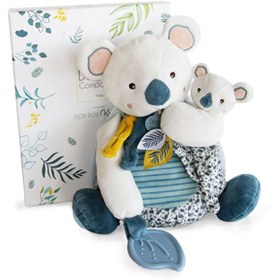 Resim Doudou Diş Kaşıyıcı Koala ve Yavrusu 25 cm 