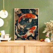 Resim 1 Adet 5D Akrilik Yuvarlak Taşlı Elmas Boyama Seti, 30.0 x 39.98 cm, Başlangıç Seviyesine Uygun, Mozaik Tekniği, Noel, Şükran Günü, Cadılar Bayramı veya Ev Dekorasyonu İçin İdeal Hediye! 