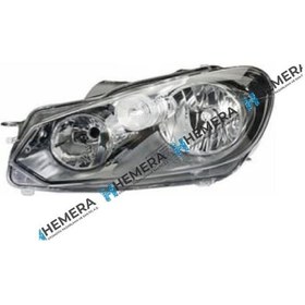Resim Taıwan- Volkswagen Golf 6 2009 Far Camı Ön Sağ 5k1941006l-cam 5k1941006l 