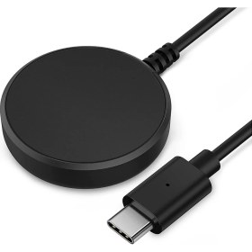 Resim Casestreet Samsung Galaxy Watch 4 40MM Şarj Kablosu Type-C Girişli Siyah 