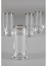 Resim Rakle Avantgarde Platin 4'lü Rakı Bardağı Seti 195 Cc 