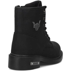 Resim Kocamanlar Unisex Kışlık Uzun Dayanıklı Kauçuk Taban Bot Outdoor Postal Bot Siyah 