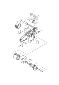 Resim Makita UC3520A Rulman 608 Ürün Kodu 210029-0 